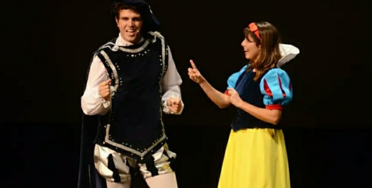 Imatge de l'obra Blancaneus i els set nans| David Bisbal